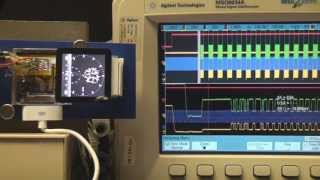 Reverse Engineering the iPod Nano 6 LCD interface [upl. by Ijneb]