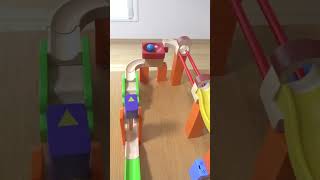 Marble Run ASMR23 木製マーブルランTRIX TRACK shorts asmr marblerun [upl. by Servais988]