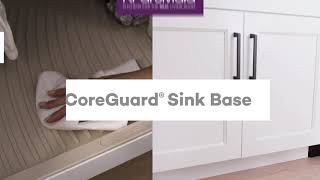 Kitchen Cabinet CoreGuard Sink Base [upl. by Nnep]