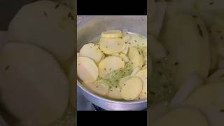 zeery waly alo recipe potato potatochips sabzi indianrecipe [upl. by Quin]