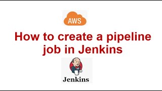 How to create a Pipeline job in Jenkins aws ec2 jenkins cicd devops [upl. by Lramaj229]