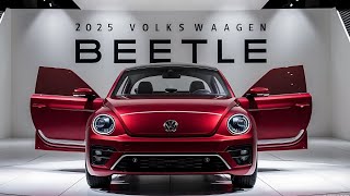 2025 Volkswagen Beetle Review Iconic Style Meets Modern Innovation [upl. by Icken286]