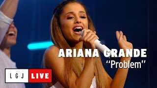 Ariana Grande  Problem  Live du Grand Journal [upl. by Rehtaeh]