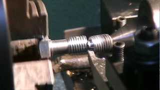 Machining a Banjo Bolt part I [upl. by Artimas]