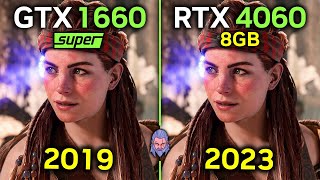 GTX 1660 SUPER vs RTX 4060  Worth Upgrading 6 Games Tested [upl. by Kolb943]