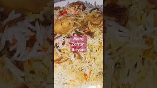 Treat for biryani lovers Murg Zafrani Biryani recipe faazrahavlog926 do check this [upl. by Ailene]