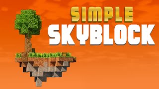 Simple SkyBlock  Trailer Minecraft Map [upl. by Eruza402]