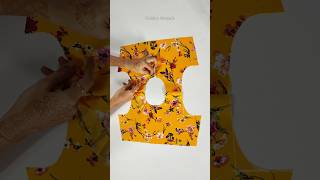 Beautiful Panel Baby Frock Stitching Tutorial 🥰👗 goldenthreads babyfrock sewing [upl. by Ime]