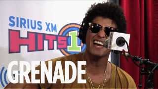 Bruno Mars  quotGrenadequot LIVE  SiriusXM Acoustic  Hits 1 [upl. by Lina664]