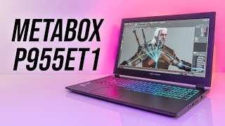 Metabox P955ET1 Workstation Laptop Review [upl. by Savior]