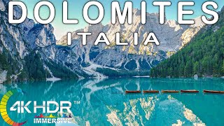 Dolomites Cinematic 4K  HLG  HDR  DJI MINI 4 PRO  Drone Video [upl. by Born27]