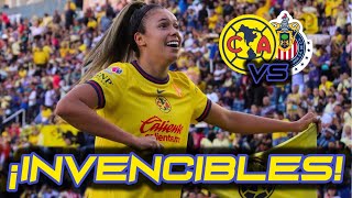 América Femenil vs Chivas Femenil Cuartos de Final de Vuelta Liga MX Femenil AP24 PRIMERA FILA [upl. by Angelo900]