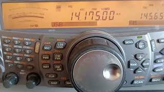 IR2RMAG SPECIAL CALL ARI MAGENTA 14175 KHz [upl. by Ikcim]