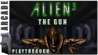 Alien 3 The Gun  Arcade  Longplay  Playthrough [upl. by Llij]