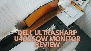 Dell UltraSharp U4025QW Monitor Review [upl. by Endys]