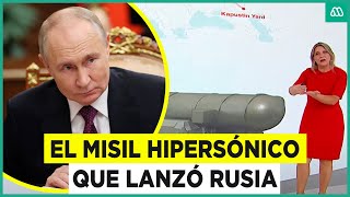 El potente misil hipersónico que lanzó Rusia Tiene un alcance de hasta 5 mil kilómetros [upl. by Ulani]