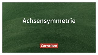 Achsensymmetrie – Einfach erklärt  Cornelsen Verlag Grundschule [upl. by Crespi663]