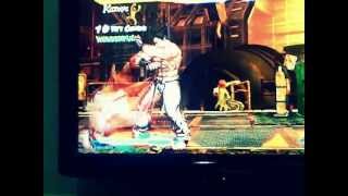 street fighter x tekken  easy 10 hit combo kazuya [upl. by Adnauq]