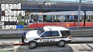 GTA 5 LSPDFR 031  EPiSODE 386  TRANSIT POLICE PATROL GTA 5 REAL LIFE POLICE MOD K9 [upl. by Blakely282]