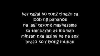 KAIBIGAN LANG  BY HAMBOG NG SAGPRO KREW WITH LYRICS [upl. by Aisorbma222]