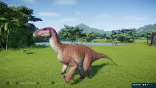 Every Iguanodon Skin in Jurassic World Evolution [upl. by Alled706]