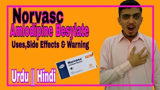 Norvasc Amlodipine Besylate 5mg10mg usesSide effects amp Warning full review in Urdu  Hindi [upl. by Akihsat637]