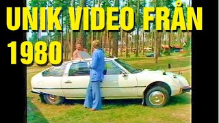 UNIK VIDEO Sommarspecial 1980  Perstad Presenterar TrafikMagasinet BilTV med Perstad [upl. by Laemsi386]