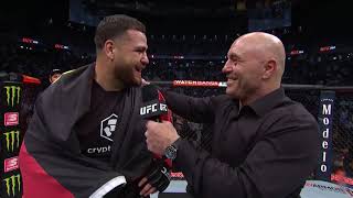 UFC 264 Tai Tuivasa Octagon Interview [upl. by Akirahs]