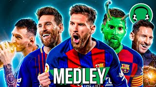 ♫ SUPERMEDLEY DO MESSI  FutParódias  Especial de 10 Milhões [upl. by Ise659]