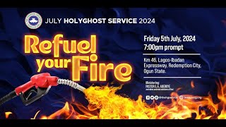 RCCG JULY 2024 HOLY GHOST SERVICE [upl. by Dagall435]