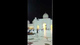 Sh Mishary Al Afasy at the Sh Zayed Grand Mosque in Abu Dhabi [upl. by Denni811]