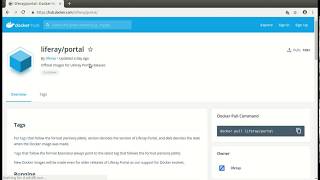 How to Install Liferay Portal Community Edition with Docker in Ubuntu Studio 1804 LTS [upl. by Gaidano]