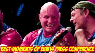 Some of the best moments of the East vs west 14 press conference [upl. by Tapes]