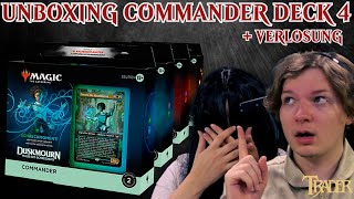 MTG Duskmourn Commander Deck Opening deutsch 4  Magic the Gathering  Unboxing  Trader 2024 [upl. by Eizzil634]