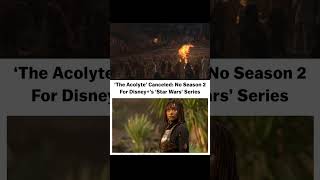 TheAcolyte Cancelled 🥳  shorts starwars [upl. by Pearse778]