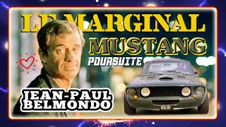 JeanPaul Belmondo  Le Marginal  Clip Mustang poursuite par Bolt Max Bolt [upl. by Bryana]