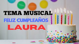 FELIZ CUMPLEAÑOS LAURA 🎉🎈🎁👩❤❤🎈🎈🎈🎈🎈 [upl. by Ttemme]