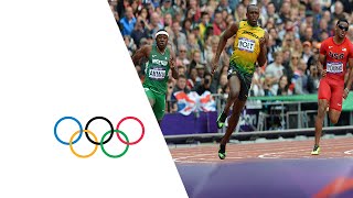 Bolt Blake Weir Quinonez amp Lemaitre Win 200m Heats  London 2012 Olympics [upl. by Loggia]