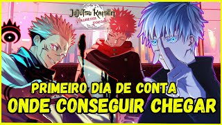 Primeiro DIA de Conta  Jujutsu KaisenPhantom Parade [upl. by Partan]