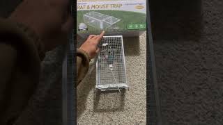 Kensizer Humane Rat Trap Chipmunk Rodent Trap That Work for Indoor and Outdoor Small Animal [upl. by Gratia351]