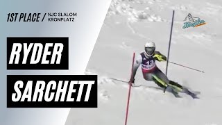 Ryder Sarchett NJC SL Kronplatz 2824 [upl. by Azenav]