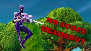 Fortnite NO SCOPE HEADSHOT [upl. by Naaitsirhc542]