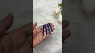 Safety pin se earring shortsvideo diy craft [upl. by Riggall]