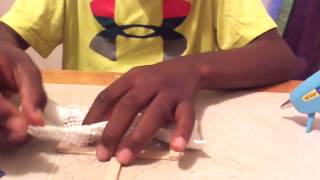 How to make a football goal post out of popsicle sticks [upl. by Jameson937]