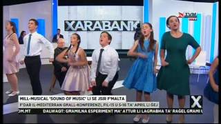 The Sound of Music Maltese Cast perform DO RE MI on Xarabank [upl. by Fenner236]