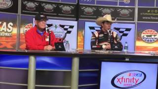 NASCAR Erik Jones wins Xfinity race in Texas [upl. by Kobylak666]