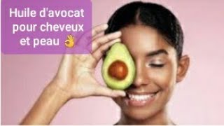 DIY COMMENT FAIRE SON HUILE DAVOCAT extra vierge 👌pour cheveux et peau [upl. by Demetre]