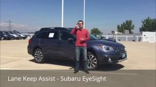 Lane Keep Assist  Subaru EyeSight Technology [upl. by Herb]