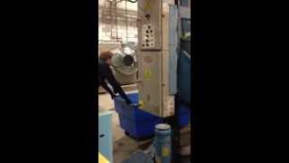 Milnor Continuous Batch Washer tunnel washer [upl. by Dav]