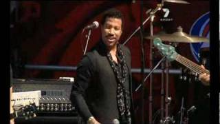 Lionel Richie  Hello Live at 2010 AFL Grand Final Replay 2102010 [upl. by Raff527]